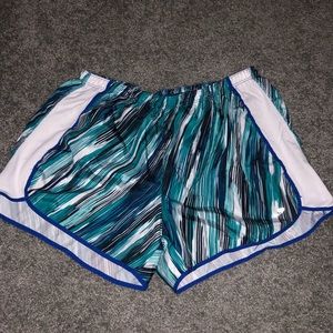Blue & White Swim Shorts